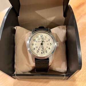 Bulova Men's Hack Automatic Military Style Watch 96A246